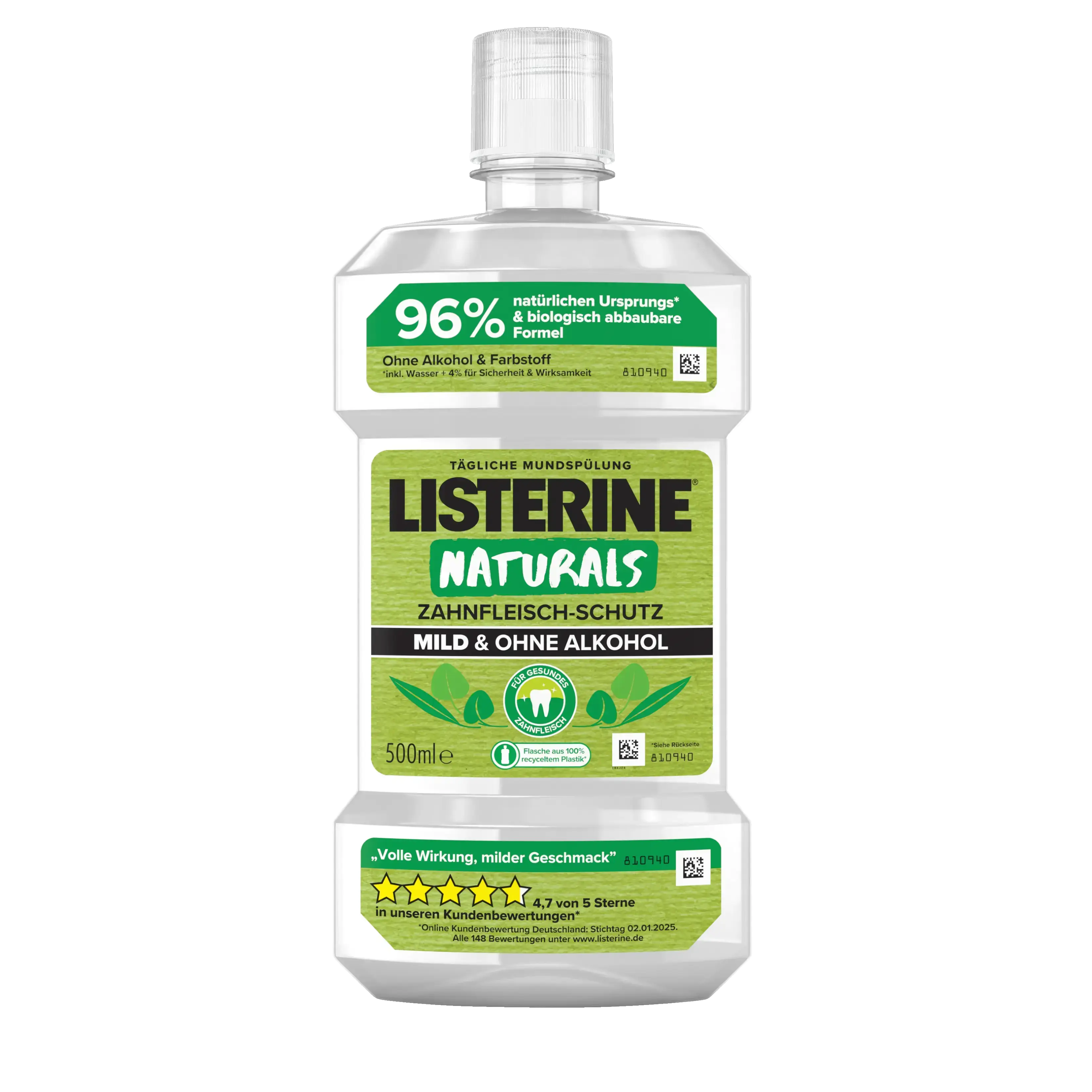 LISTERINE® Naturals Zahnfleisch-Schutz