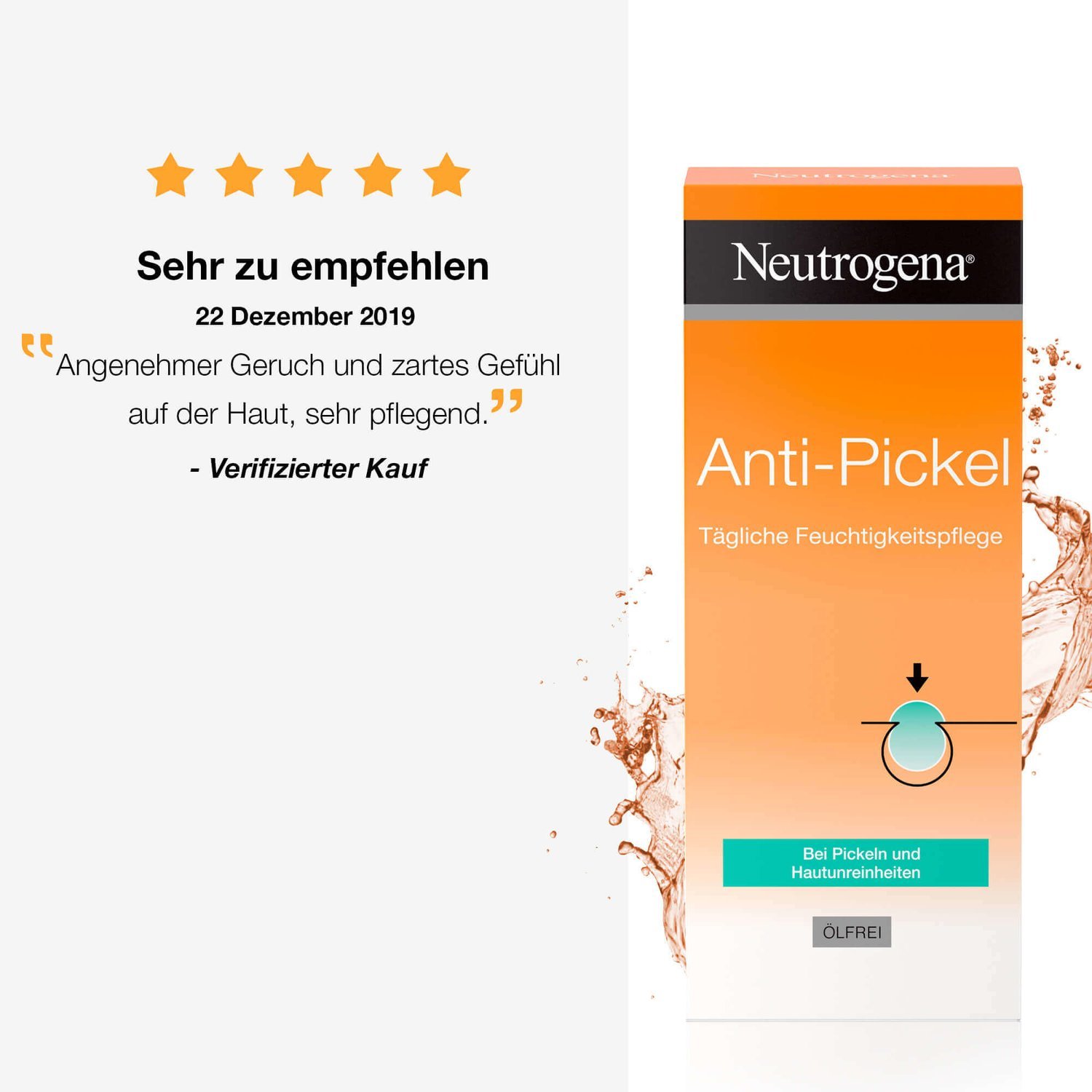 neutrogena anti pickel taegliche feuchtkeitspflege oelfrei 50ml