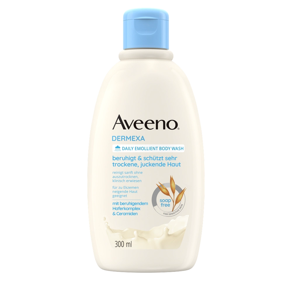 Aveeno® Dermexa - beruhigt & schützt sehr trockene, juckende Haut