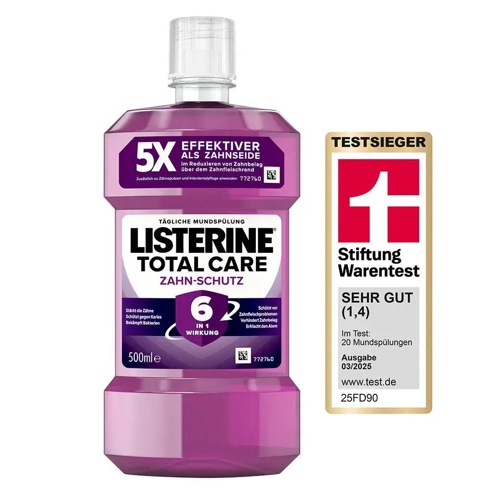 LISTERINE® TOTAL CARE ZAHN-SCHUTZ bottle