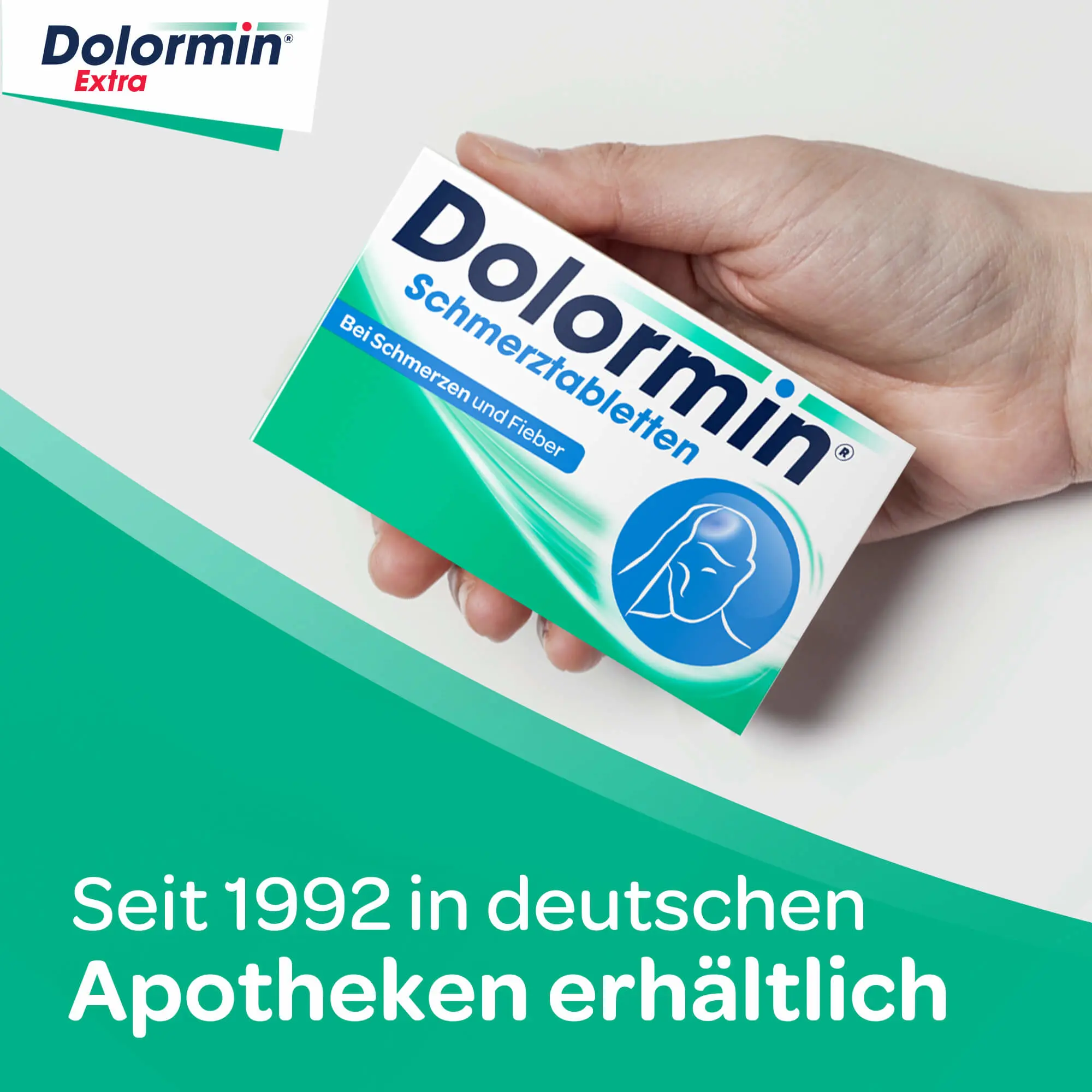 Dolormin Schmerztabletten - Seit 1992 in deutschen Apotheken erhältlich