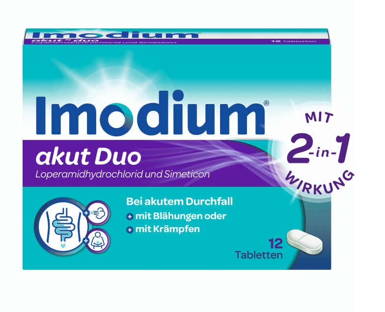 So wirkt IMODIUM® akut Duo - Image 1 - Imodium