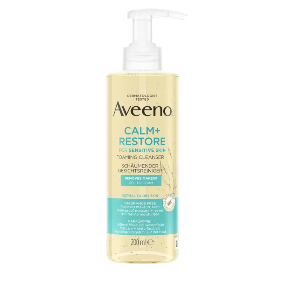 Aveeno Calm + Restore Schäumender Gesichtsreiniger