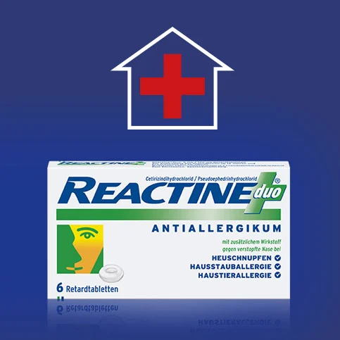 REACTINE® VOR ORT KAUFEN card image