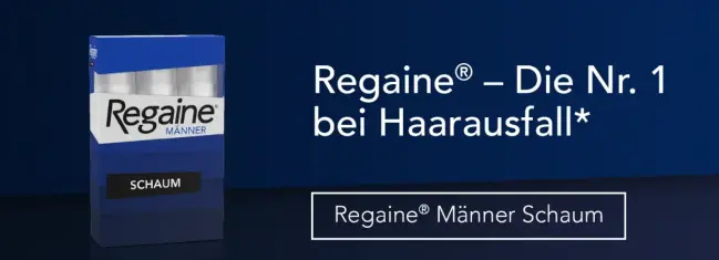 Regaine Männerschaum - Die Nummer 1 bei Haarausfall