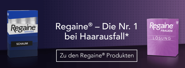 Regaine - die Nummer 1 bei Haarausfall