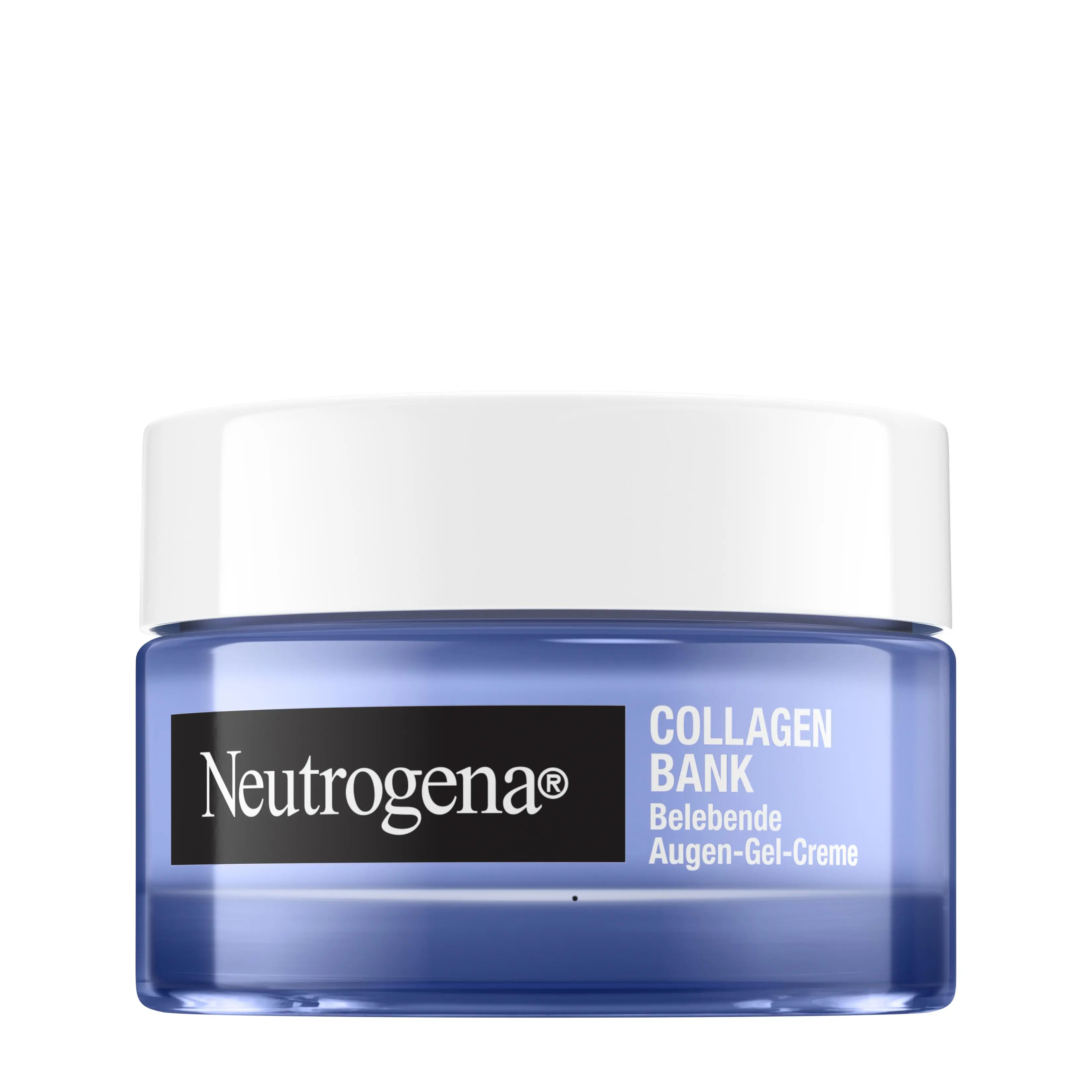 Neutrogena® Collagen Bank Belebende Augen-Gel-Crème Produkt Tiegel von vorne