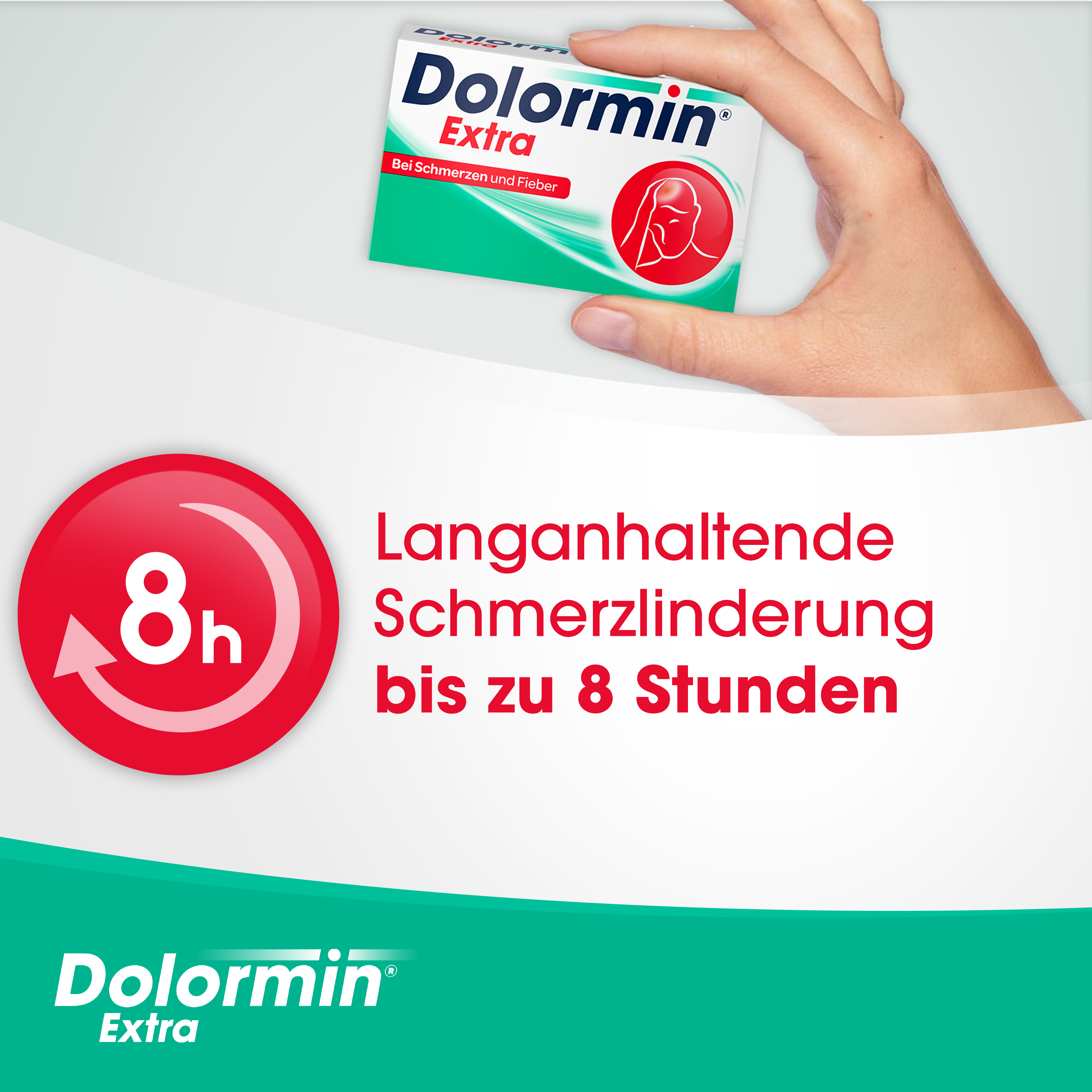 Langanhaltende Schmerzlinderung bis zu 8 Stunden
