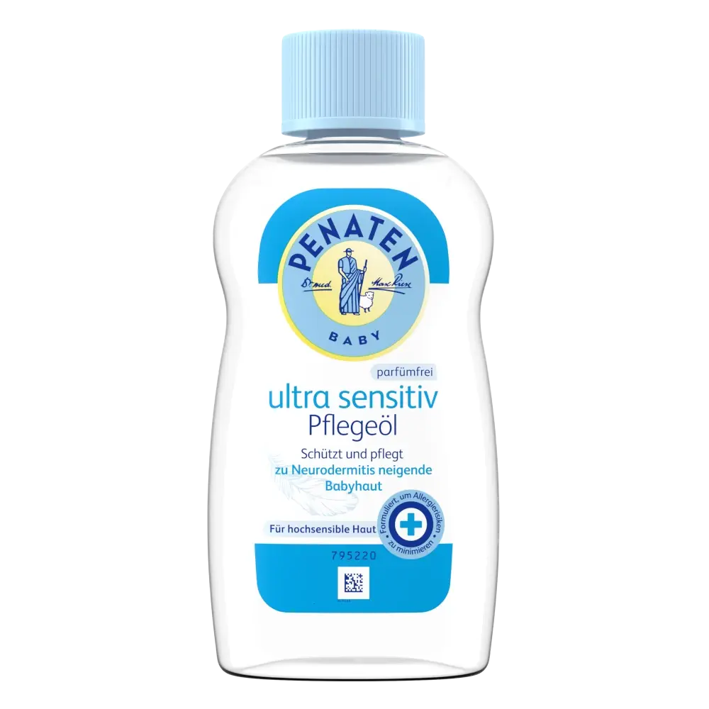 Penaten® Ultra Sensitiv Pflegeöl – Frontansicht