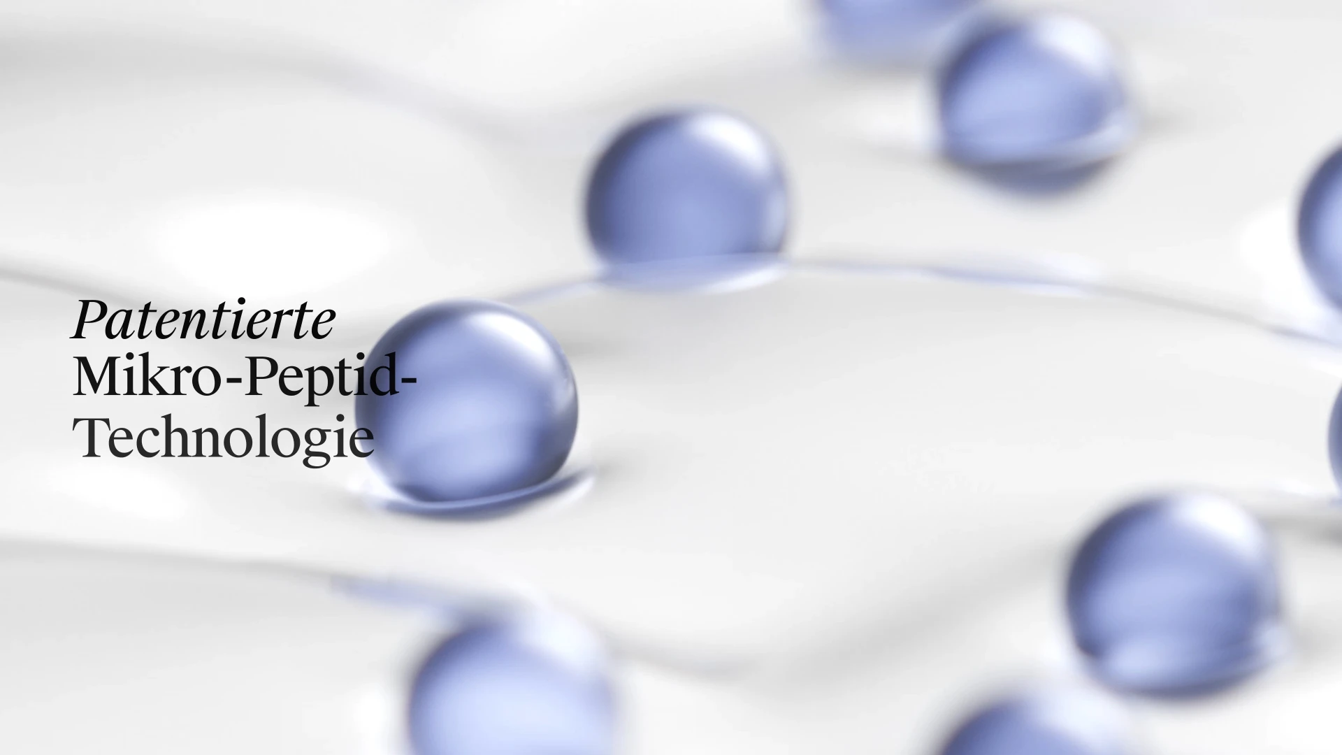 Grafik visualisiert kleine Peptide für optimale Aufnahme zur Unterstützung des Kollagens