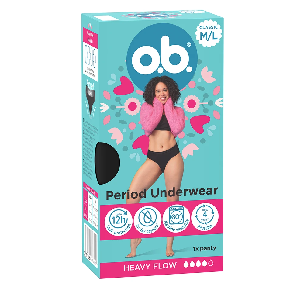 o.b.® Periodenslip für die starke Periode