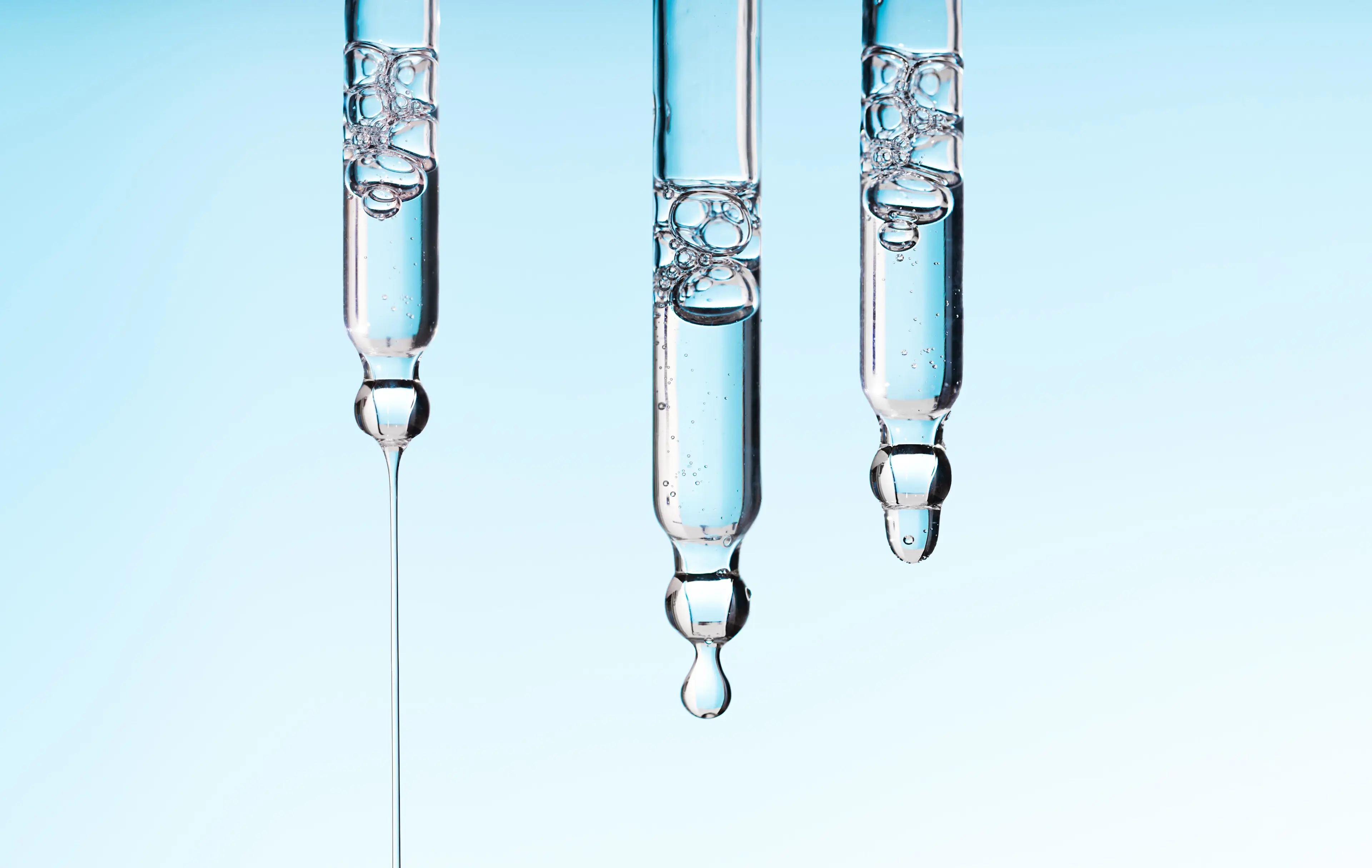 Alpha Hydroxysäuren-artige    Substanz läuft aus    Pipetten  
