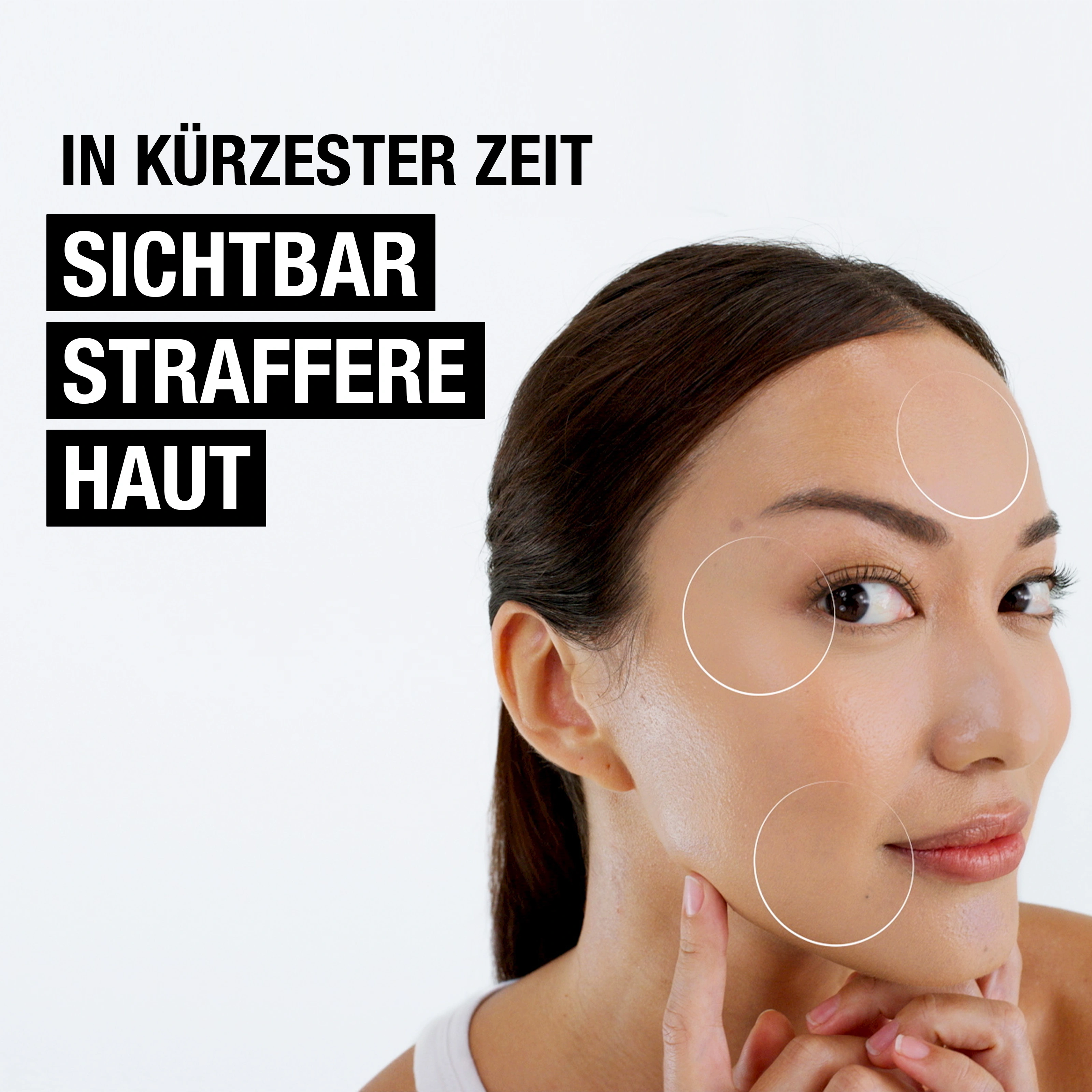 In kürzester Zeit – sichtbar straffere Haut