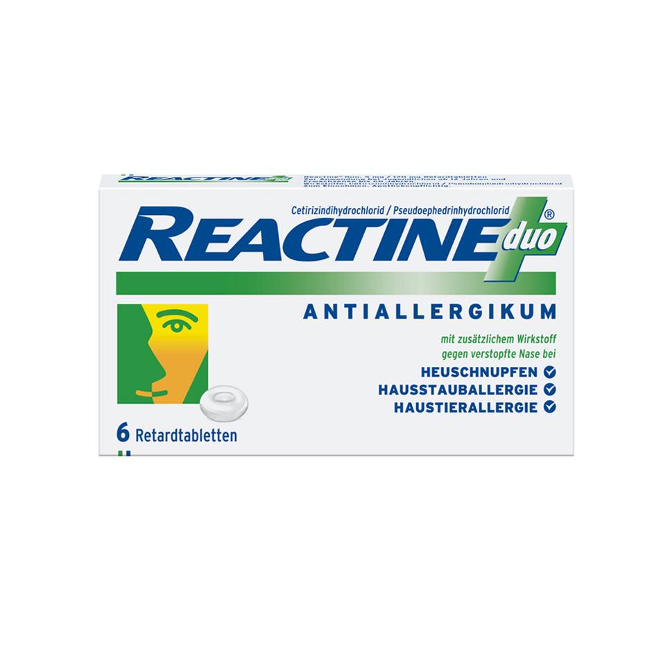 REACTINE® Duo 6er Packung