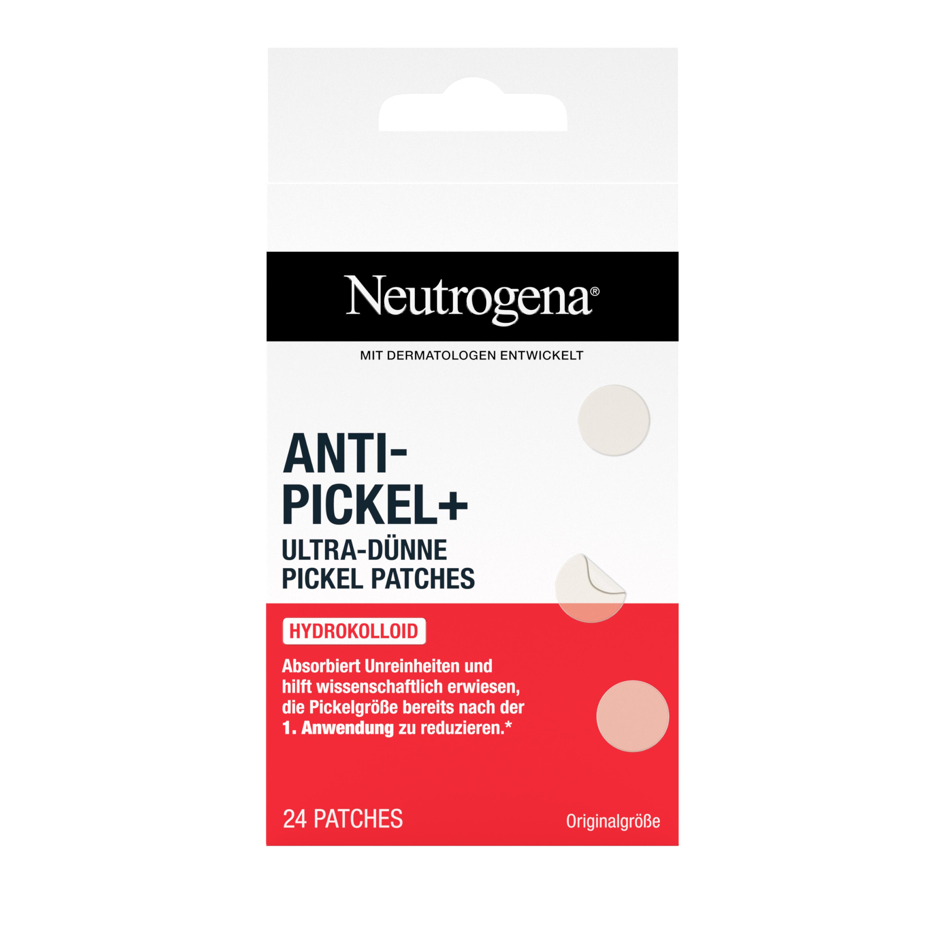 Anti Pickel+ Ultra-dünne Pickel Patches Packshot von vorne