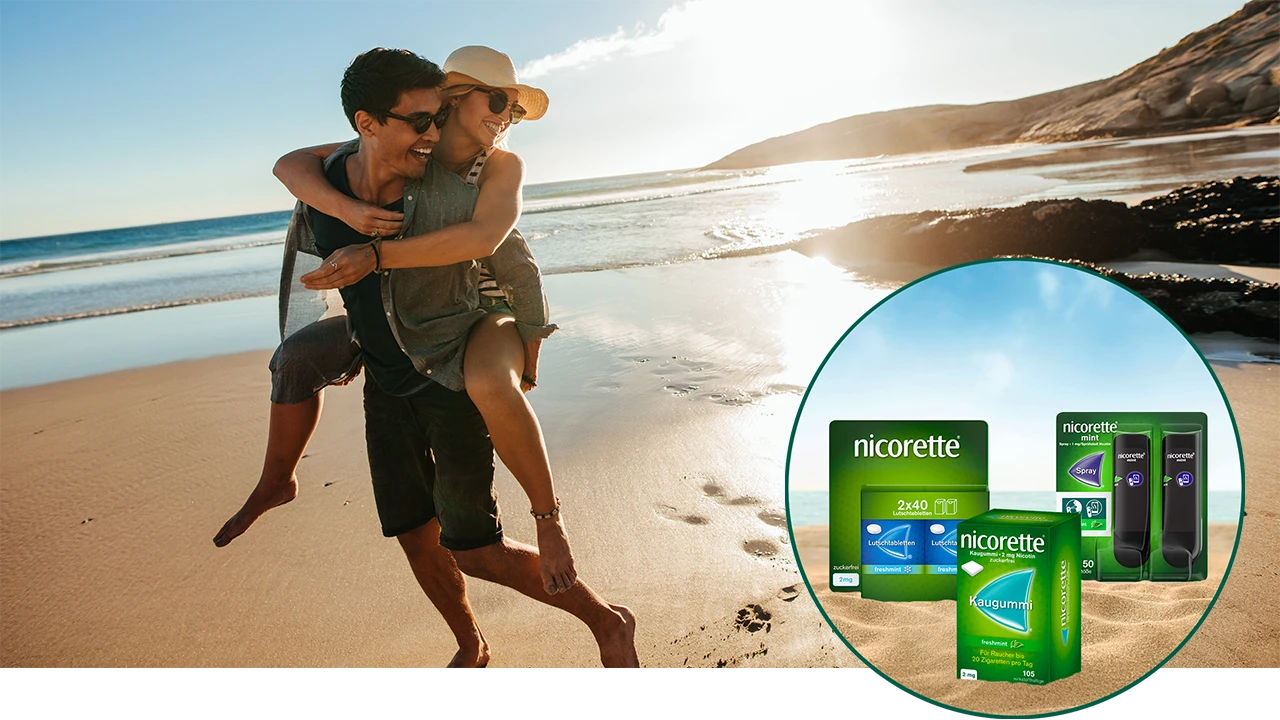 Nicorette landing page 3