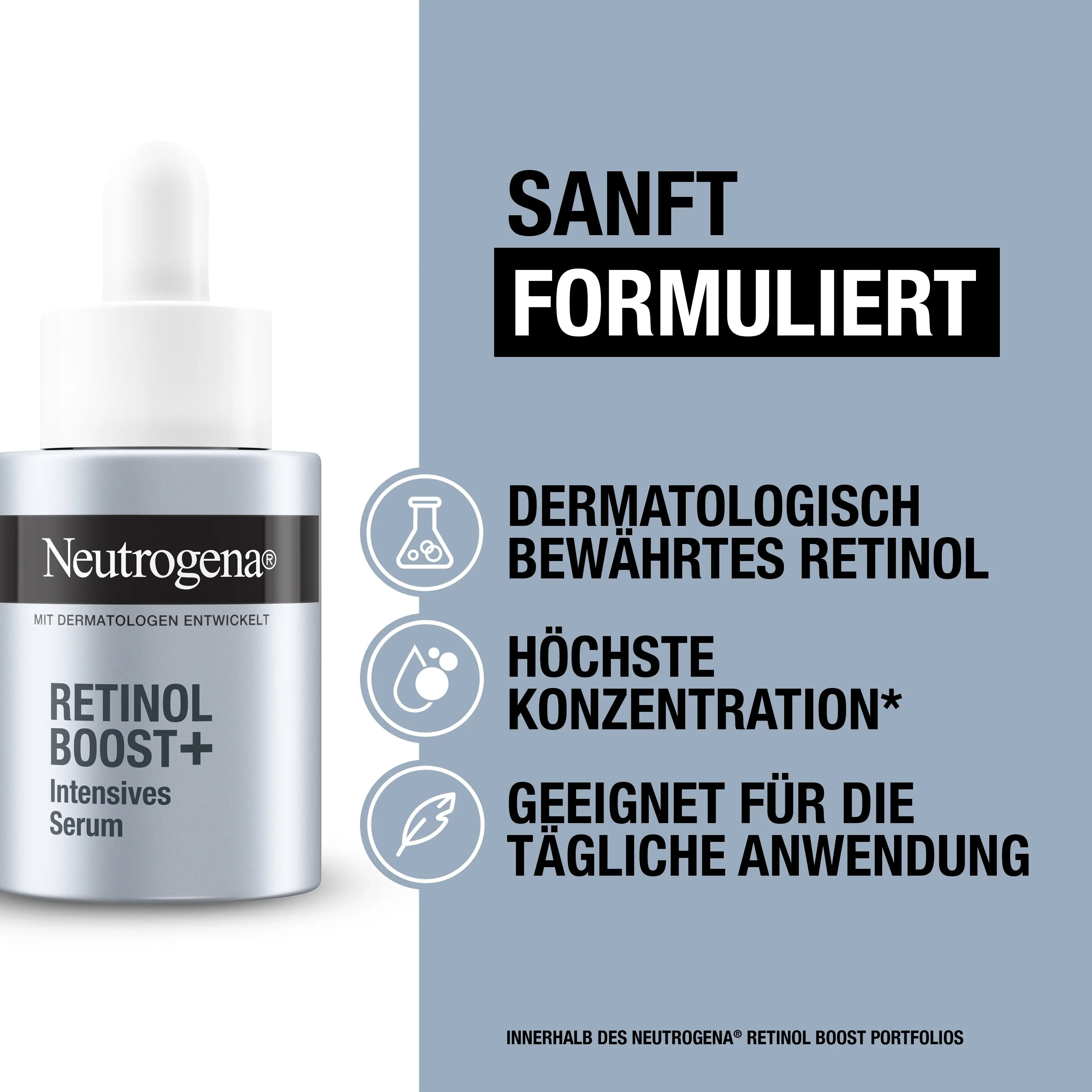 Retinol Boost+ Intensives Serum - sanft formuliert