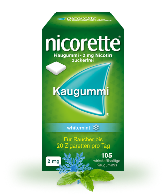 nicorette® Kaugummi whitemint