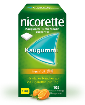 nicorette® Kaugummi freshfruit 4mg