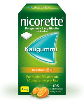 nicorette® Kaugummi freshfruit 4mg