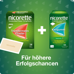 nicorette® Kombi-Therapie