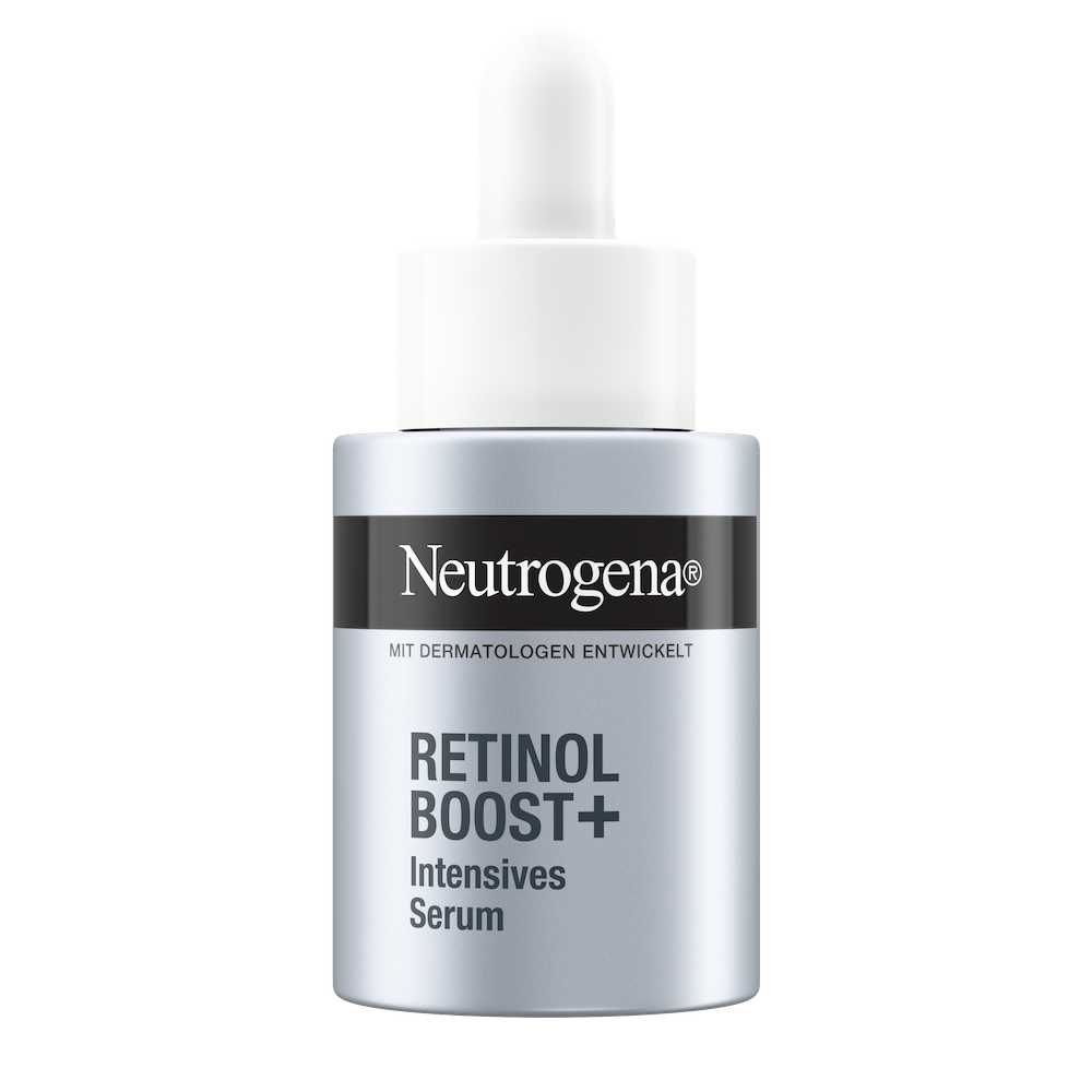 Neutrogena® Retinol Boost+ Intensives Serum Produktansicht von vorne
