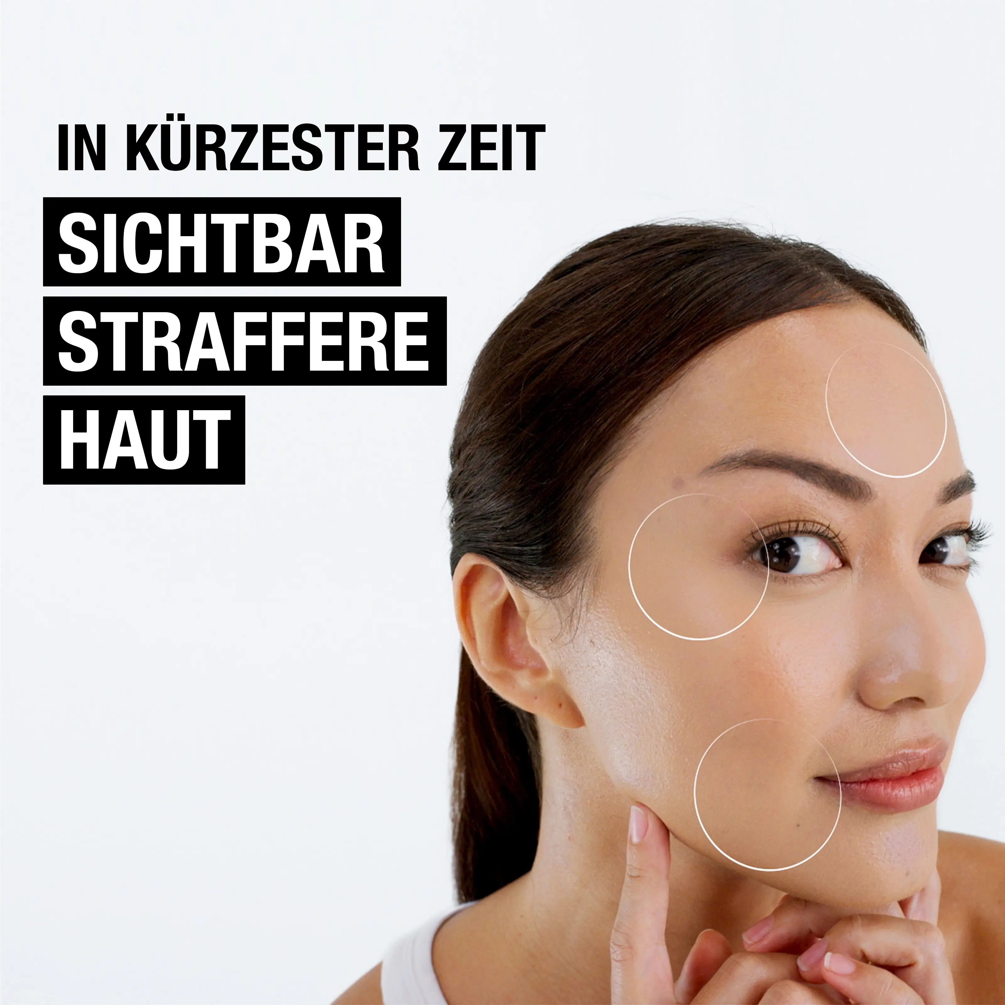 In kürzester Zeit – sichtbar straffere Haut