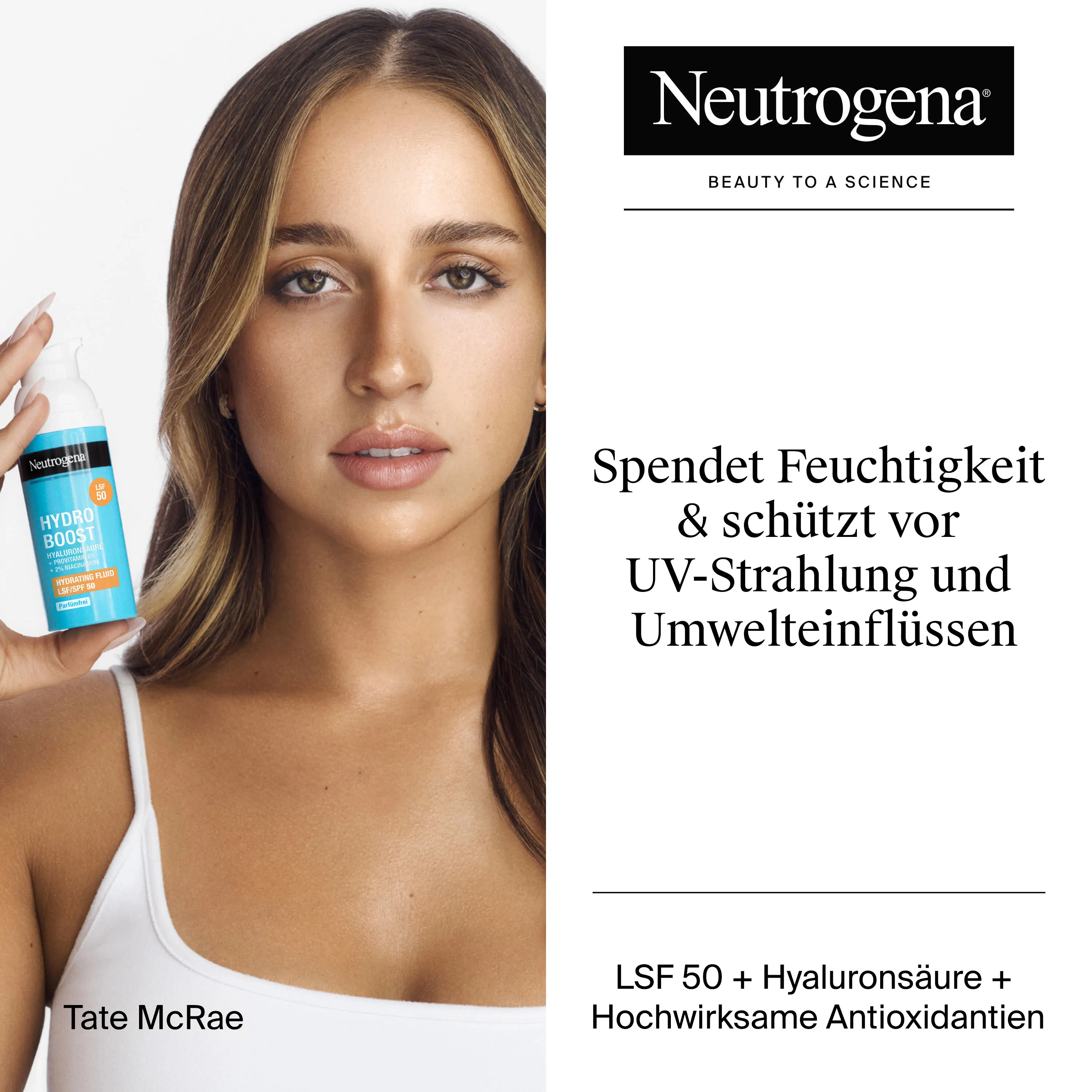 Spendet Feuchtigkeit und schützt vor UV-Strahlung und Umwelteinflüssen