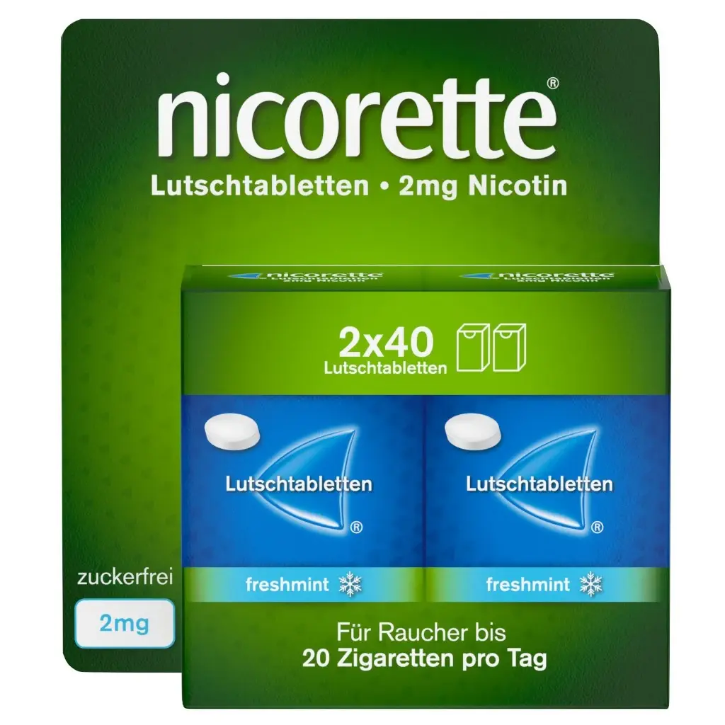 nicorette Lutschtabletten – Doppelpack