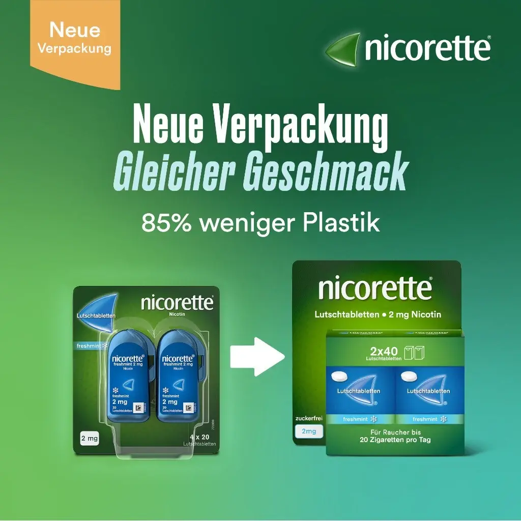 Neue Verpackung; gleicher Geschmack