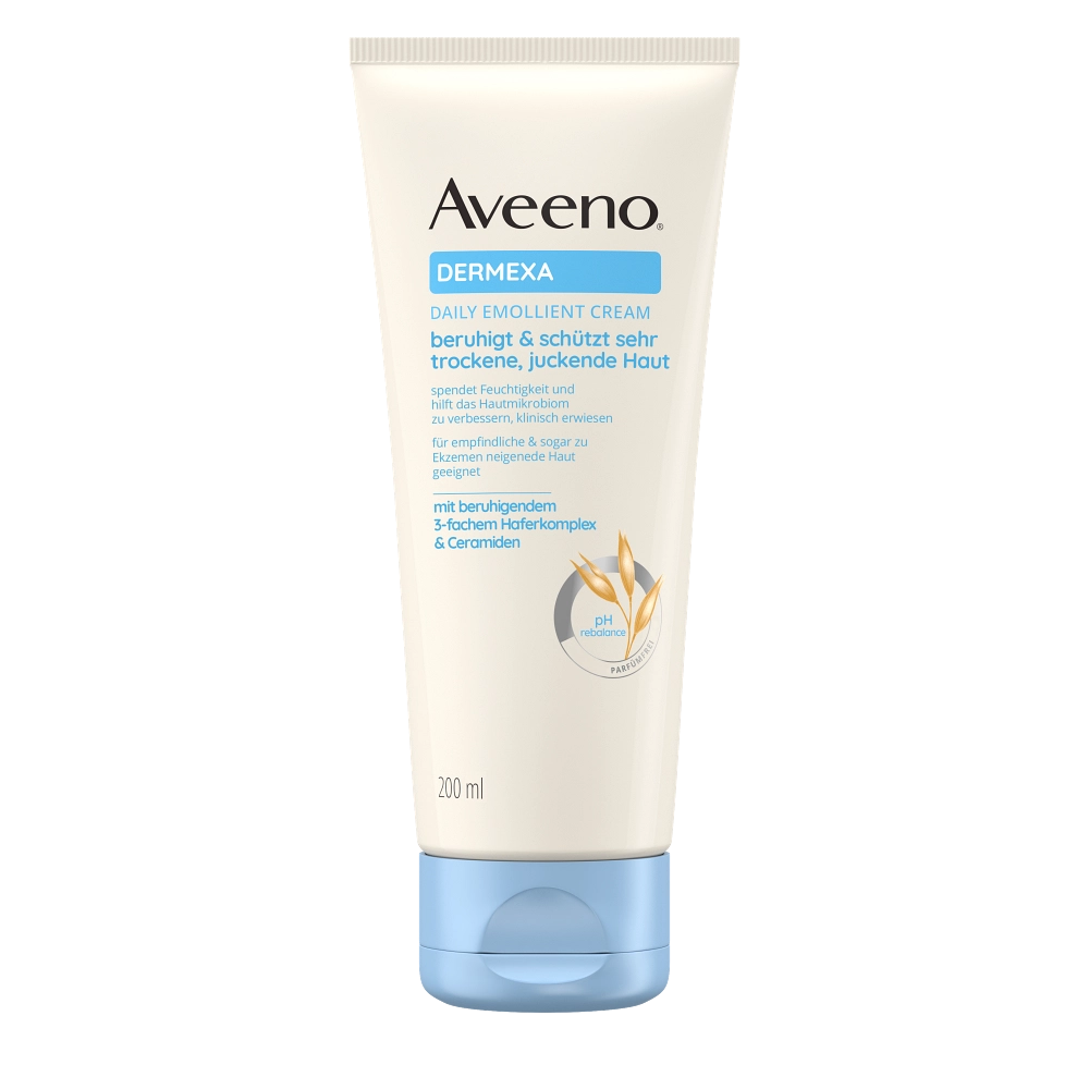 Aveeno® Dermexa - beruhigt & schützt sehr trockene, juckende Haut