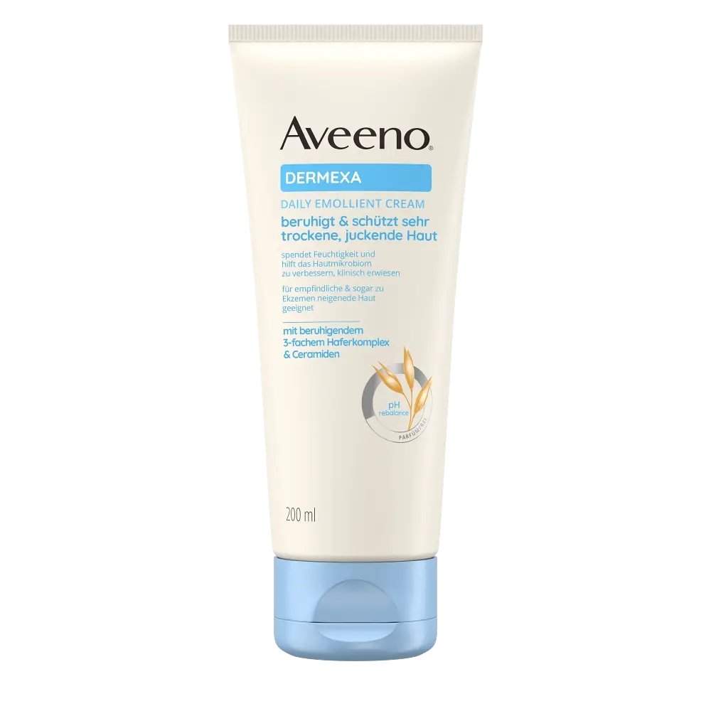 Aveeno® Dermexa Emollientien Creme, parfümfrei