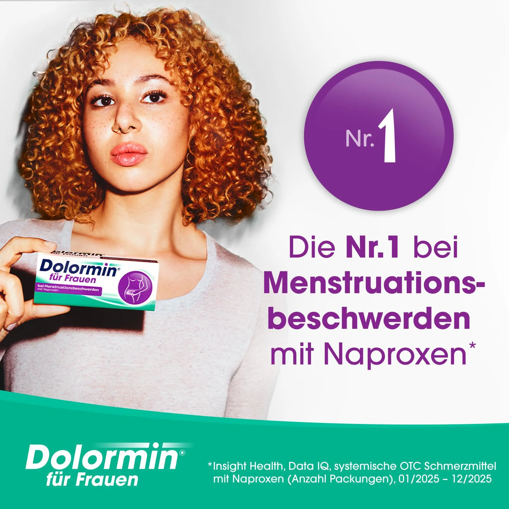 Die Nr. 1 bei Menstruationsbeschwerden mit Naproxen