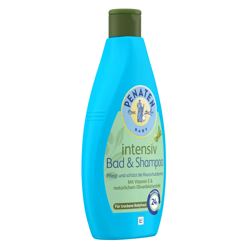 Penaten® Intensiv Bad & Shampoo – Seitenansicht