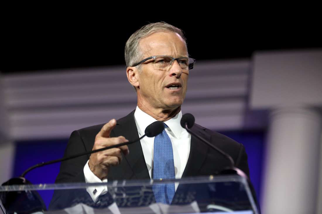 For CLARITY to pass, Senate Majority Leader John Thune realistically would have to schedule floor time at some point in July. (Photo: Gage Skidmore)