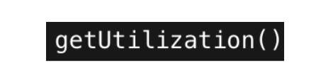 Base utilization code snippet
