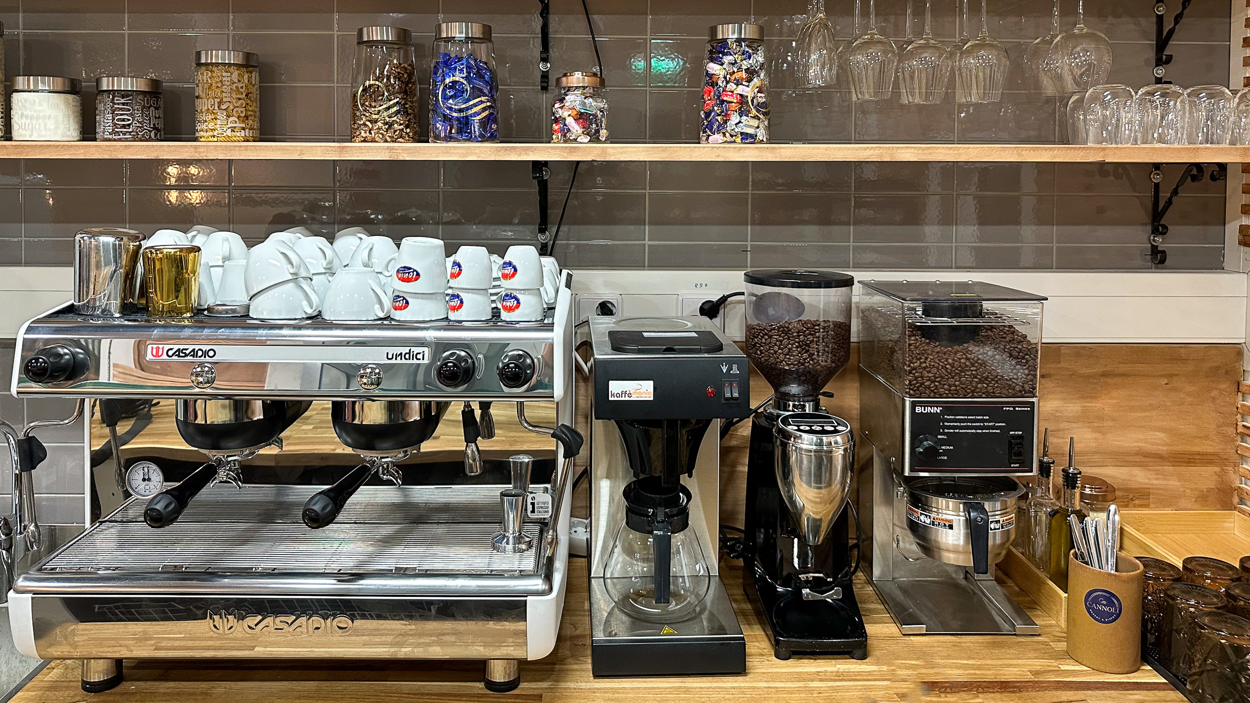 Interior image of the cafe