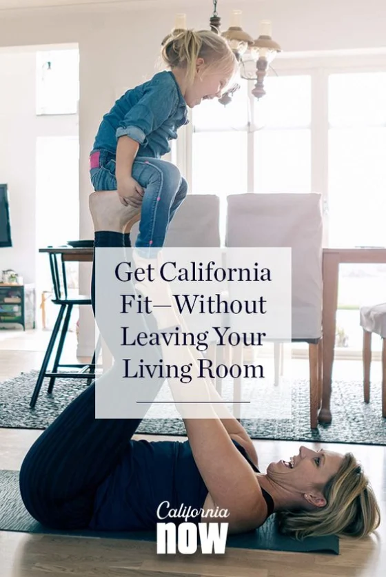 Visit California ad for fitness tips 