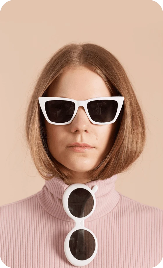 Obraz tworzonego Pina zawierający zdjęcie osoby noszącej okulary przeciwsłoneczne