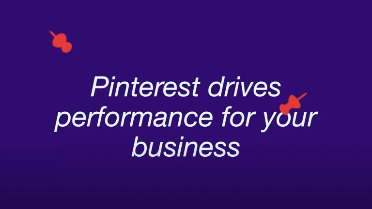Driving Performance and Measuring Success on Pinterest webinar cover image
