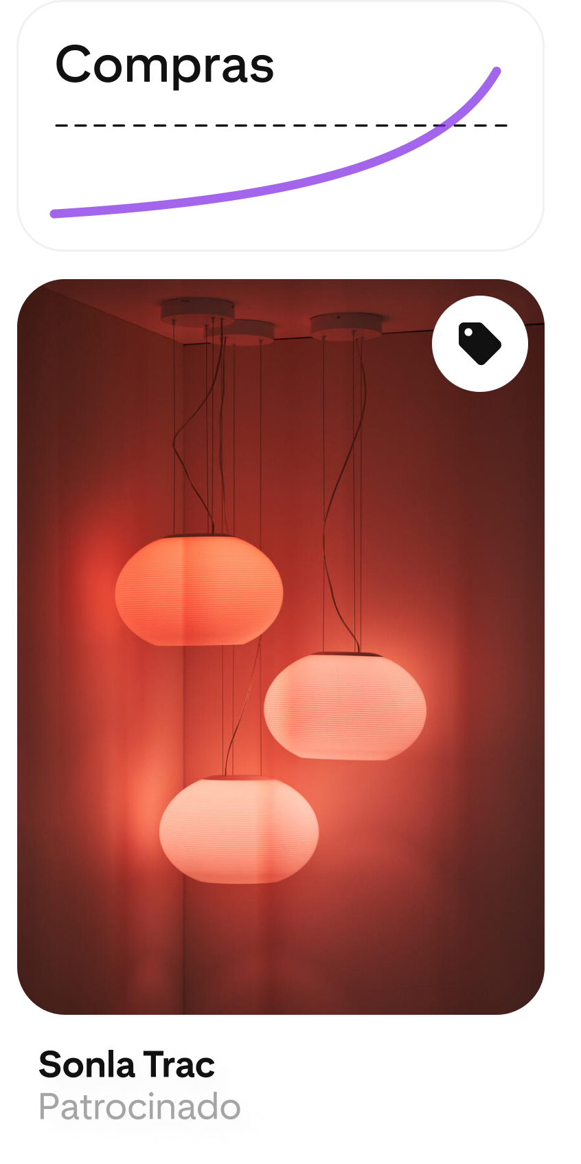  Un anuncio de compras que muestra mejores resultados.