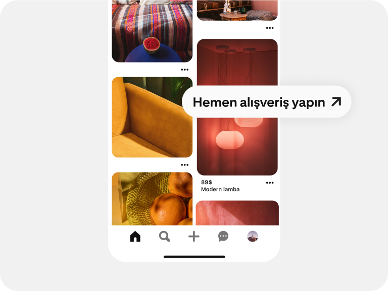 Bir aydınlatma Pini, tıklamaları teşvik etmek için doğrudan bağlantıları kullanıyor. 