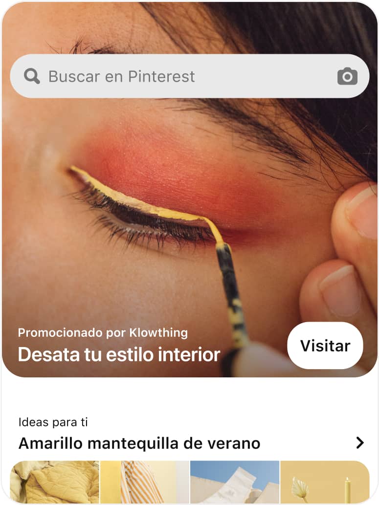  Ejemplo de anuncio de Premiere Spotlight en una pantalla de dispositivo móvil.