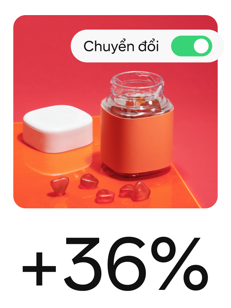 Ghim mô tả vitamin, với các thành phần đề xuất chiến dịch chuyển đổi.