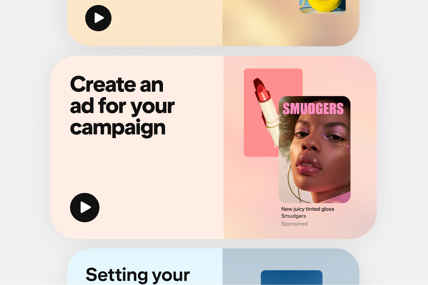 A sample Pinterest Academy video about creating campaigns.
