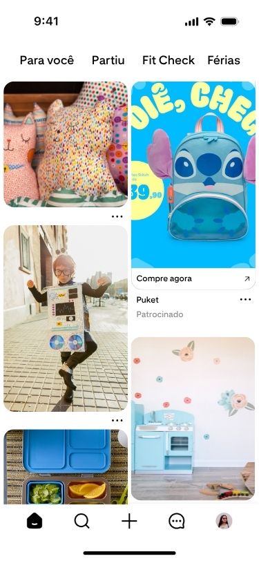 An ad for a backpack for kids.