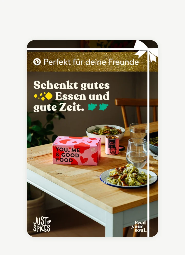 A Just Spices ad [alt text to be updated]