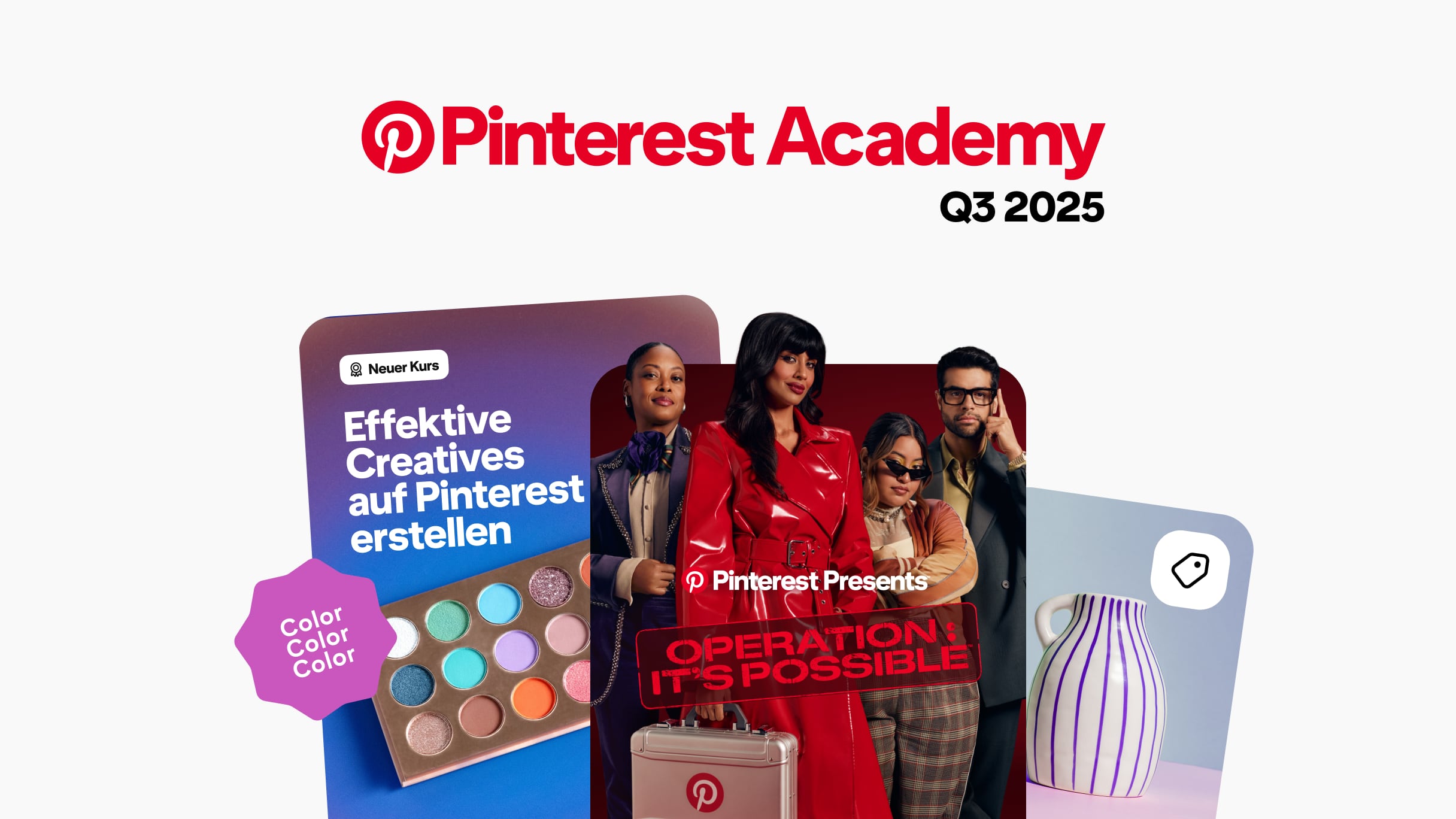 Miniaturansichten der News aus der Pinterest Academy 