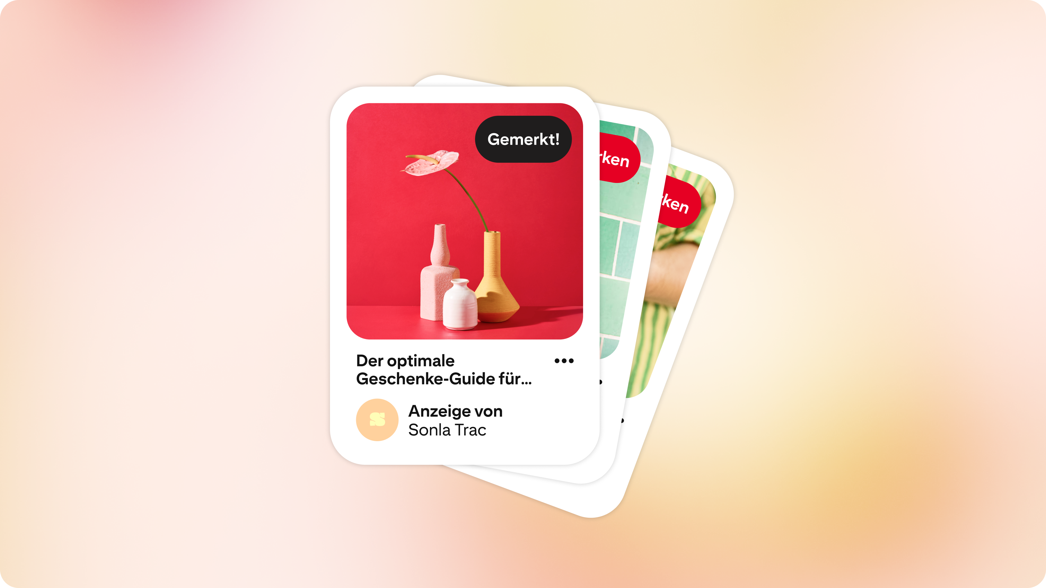 Eine Marke namens Sonla Trac wirbt in einem Geschenke-Guide für Vasen für Gen-Z-Shopper*innen. 