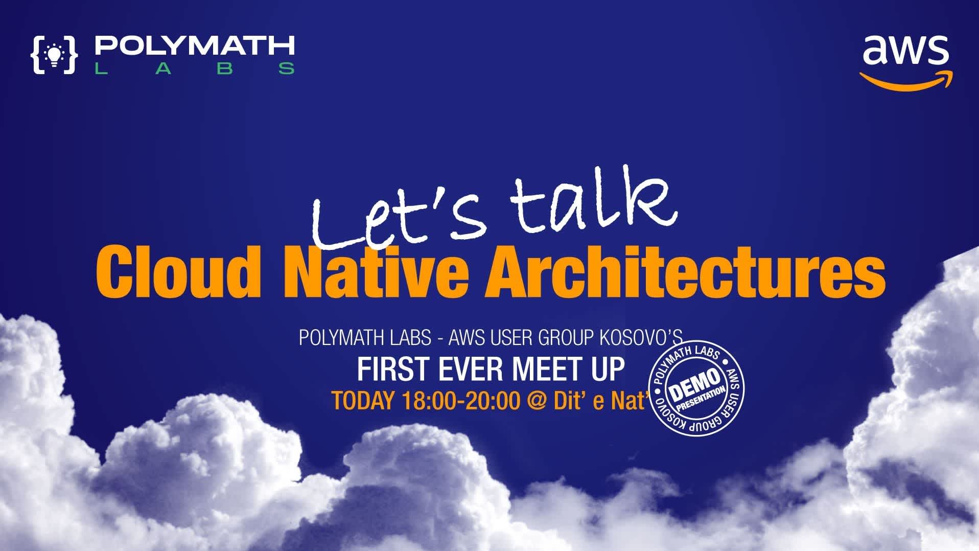 Polymath Labs Launches AWS User Group | Kosovo Meetup at Literary Watering Hole  Dit’ e Nat’
